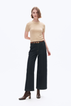 Raw Denim Wide Leg Jeans-Wide Leg-BAYEAS