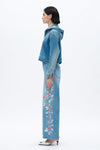 High Rise Barrel Leg Jeans-Barrel-BAYEAS