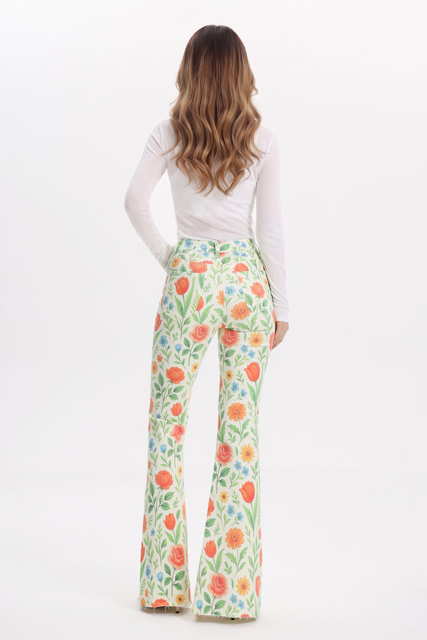 Barcelona Flora Flare Pants