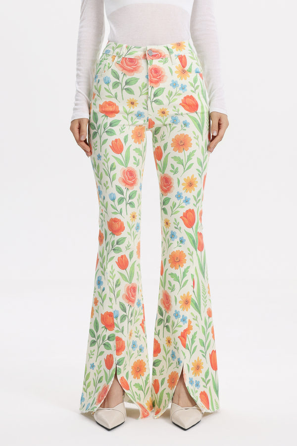 Barcelona Flora Flare Pants