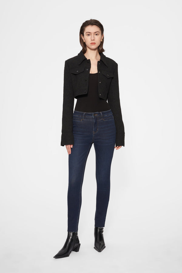 Yoyo Mid Rise Skinny Jeans-Skinny-BAYEAS