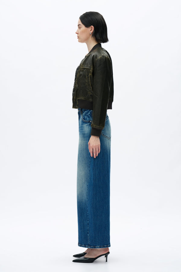 MID RISE DROP CROTCH HAREM-Shorts-BAYEAS