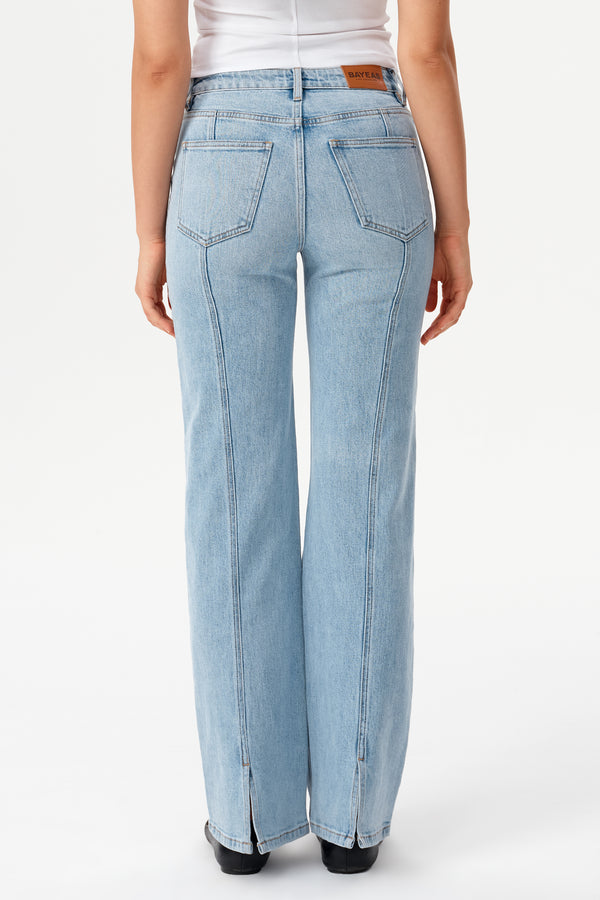High Rise Wide Leg Jeans