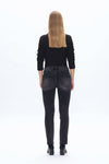 High Rise Skinny Jeans-Skinny-BAYEAS