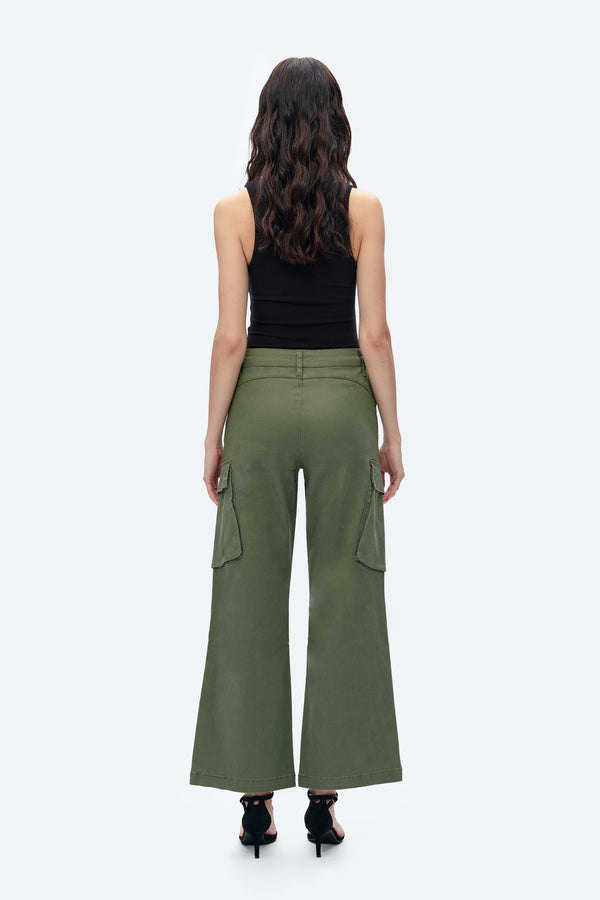 Fanny Cargo Wide Leg Jeans-Wide Leg-BAYEAS