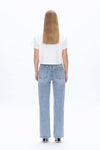 Dalila Relaxed Fit Denim Jeans-Straight-BAYEAS