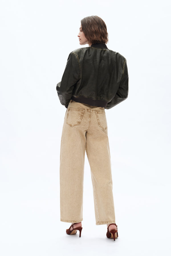 High Rise Barrel Jeans (Copy)