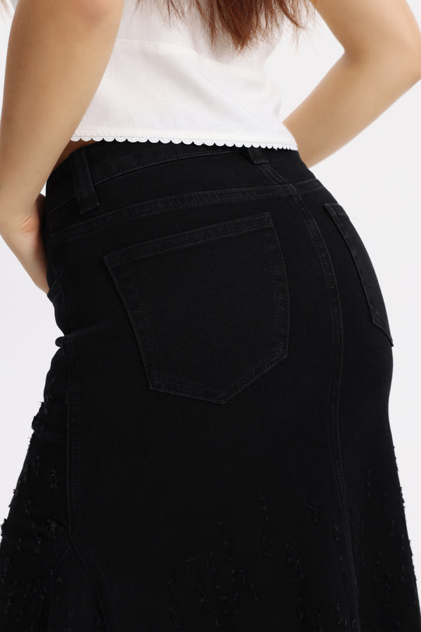 Caius Mid Rise Skirt