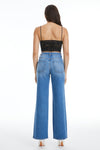 Womens Wide Leg Jeans-Wide Leg-BAYEAS