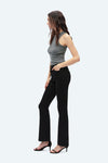 High Rise Bootcut Jeans-Flare & Bootcut-BAYEAS