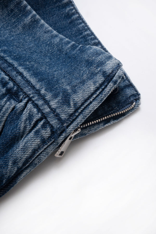 High Rise Wide Leg Jeans-Wide Leg-BAYEAS