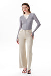 Mid Rise Wide Leg Jeans