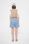 Amanda Bermuda Denim Shorts-Bermuda Shorts-BAYEAS