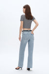 Kala High Rise Wide Leg Jeans-Wide Leg-BAYEAS