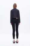 High Rise Skinny Denim Jeans-Skinny-BAYEAS