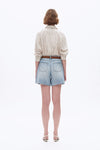 Mid Rise Denim Shorts-Shorts-BAYEAS