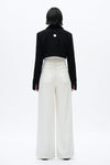 High Rise Pleated Wide Leg-Wide Leg-BAYEAS