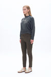 Slim Fit Cargo Jeans-Mom Jeans-BAYEAS