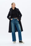 High Rise Wide Leg Denim Jeans