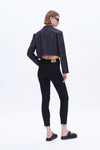 High Rise Skinny Denim Jeans-Skinny-BAYEAS