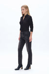 High Rise Skinny Jeans-Skinny-BAYEAS