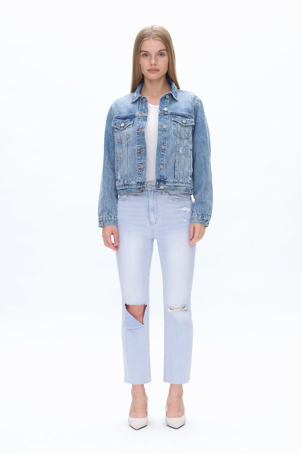 Bella Ripped Vintage Jeans-Straight-BAYEAS