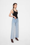 Luna Mid Rise Wide Leg Pants-Wide Leg-BAYEAS