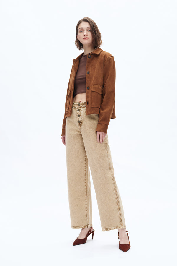 High Rise Barrel Jeans