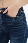 High Rise Skinny Jeans-Skinny-BAYEAS