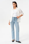 High Rise Wide Leg Jeans