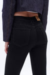 High Rise Skinny Denim Jeans-Skinny-BAYEAS