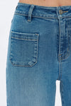 High Rise Wide Leg Jeans-Wide Leg-BAYEAS