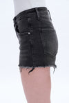 Nova Raw Hem Denim Shorts-Shorts-BAYEAS