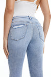 Cropped Distressed Mom Jeans-Flare & Bootcut-BAYEAS