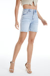 Jess High Rise Denim Shorts-Shorts-BAYEAS