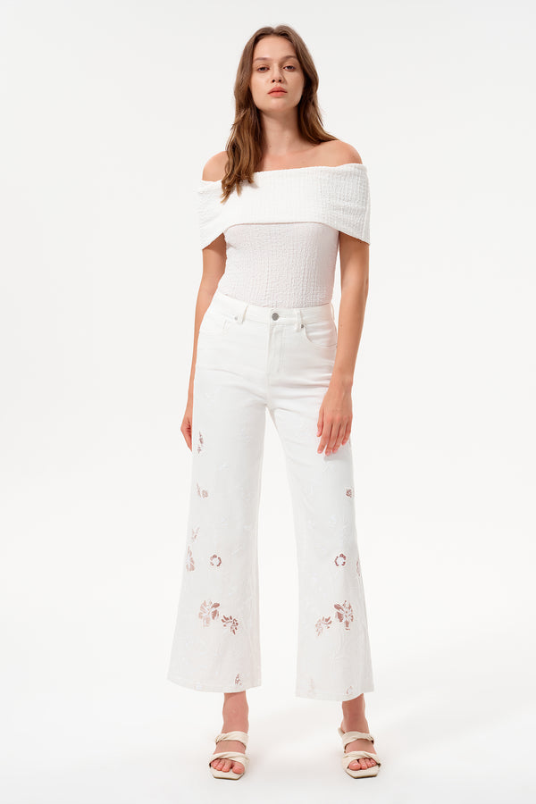 New York High Rise Wide Leg
