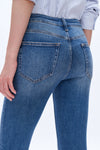 High Rise Skinny Jeans-Skinny-BAYEAS