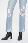 Christine Distressed Mom Jeans-Mom Jeans-BAYEAS