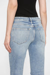 Ally Distressed Straight Jeans-Straight-BAYEAS