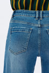 Mid Rise Barrel Leg Jeans-Barrel-BAYEAS