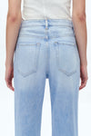 High Rise Wide Leg Denim Jeans-Wide Leg-BAYEAS