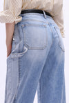 JEREMY MID-RISE TWO-TONES WIDE LEG-BAYEAS