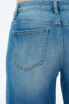 Mid Rise Wide Leg Jeans-Wide Leg-BAYEAS