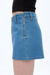 Mid Rise Mini Denim Skirt-Skirts-BAYEAS
