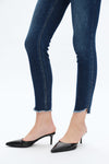 High Rise Skinny Jeans-Skinny-BAYEAS