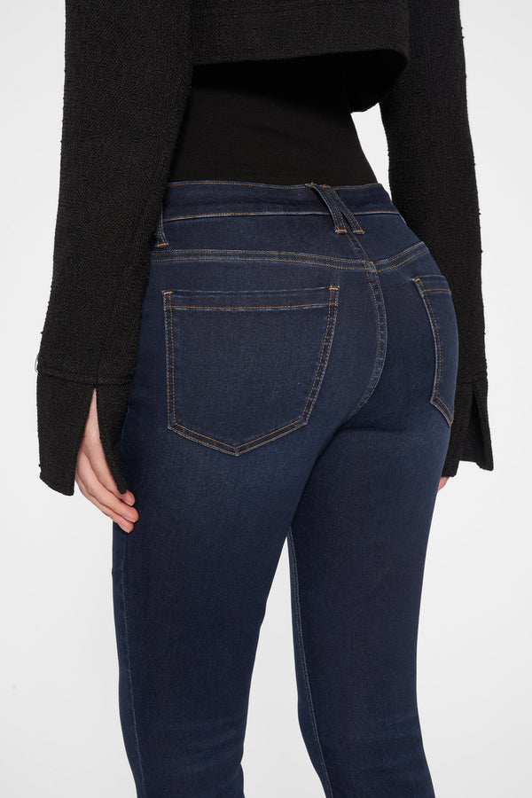 Yoyo Mid Rise Skinny Jeans-Skinny-BAYEAS