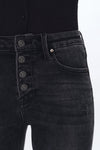 High Rise Skinny Jeans-Skinny-BAYEAS