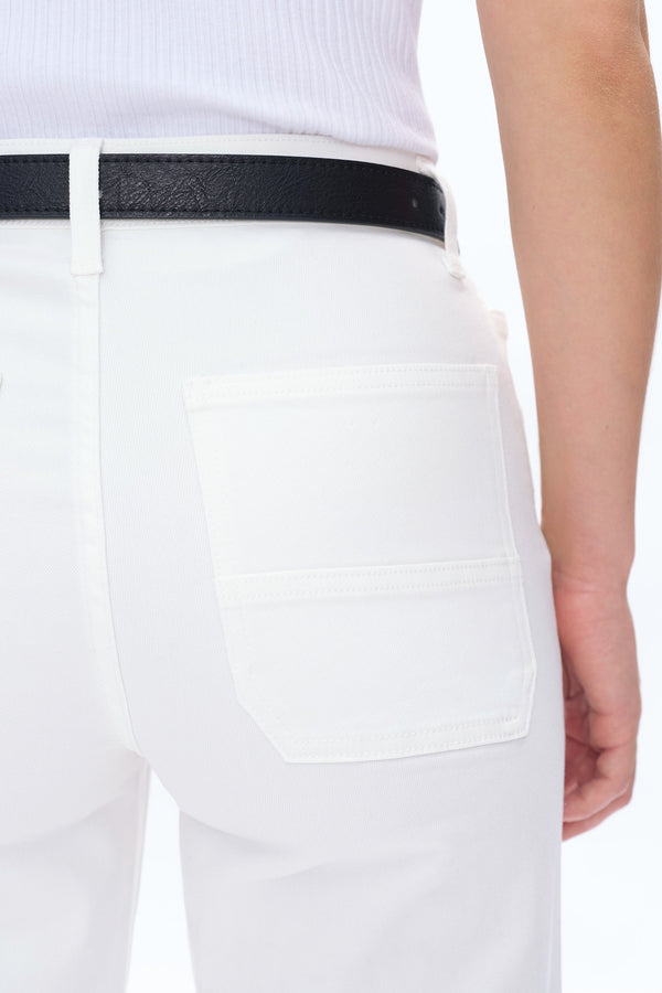 Eva Mid Rise Wide Leg Denim Jeans-Wide Leg-BAYEAS