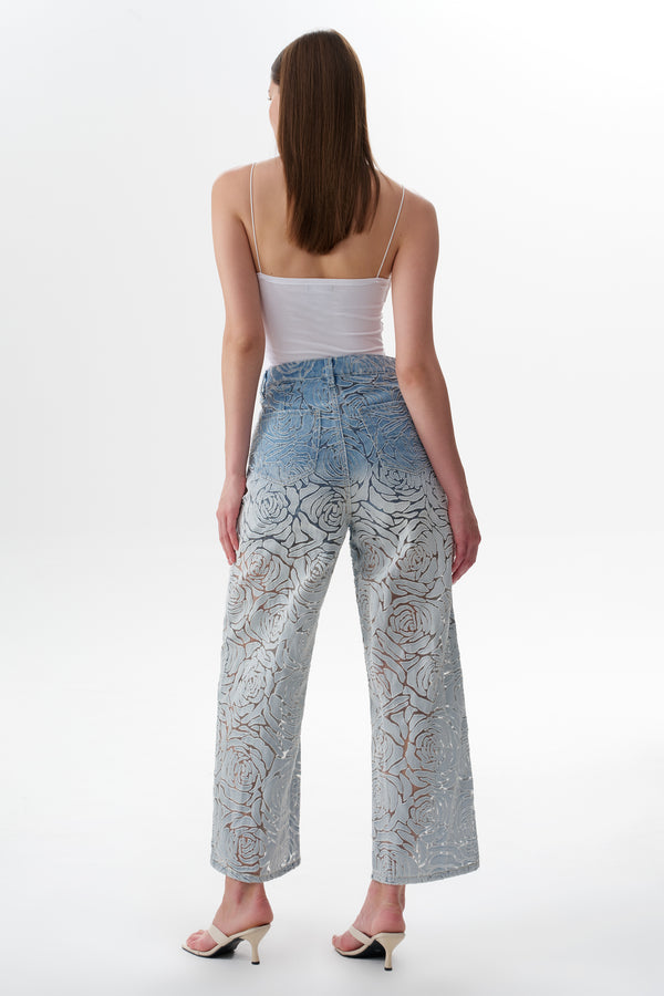 High Rise Wide Leg Jeans
