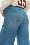 High Rise Wide Leg Jeans-Wide Leg-BAYEAS